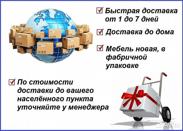 Кухонный гарнитур Новый 1,5 м / Гарантия 12 мес