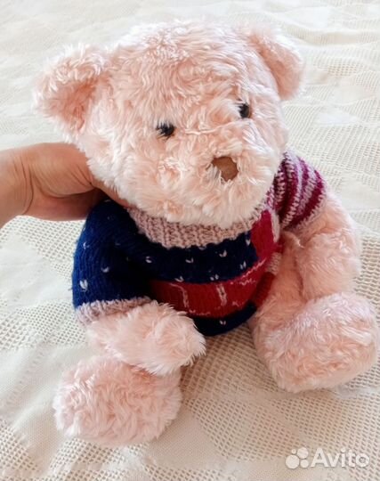 Игрушка Мишка Тедди розовый