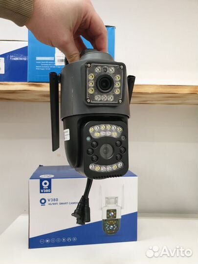 Камера видеонаблюдения уличная с симкартой 4g