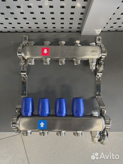 Коллектор для теплого пола. 2-12 выходов. г Уфа