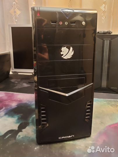 Корпус Crown с блоком питания 450W