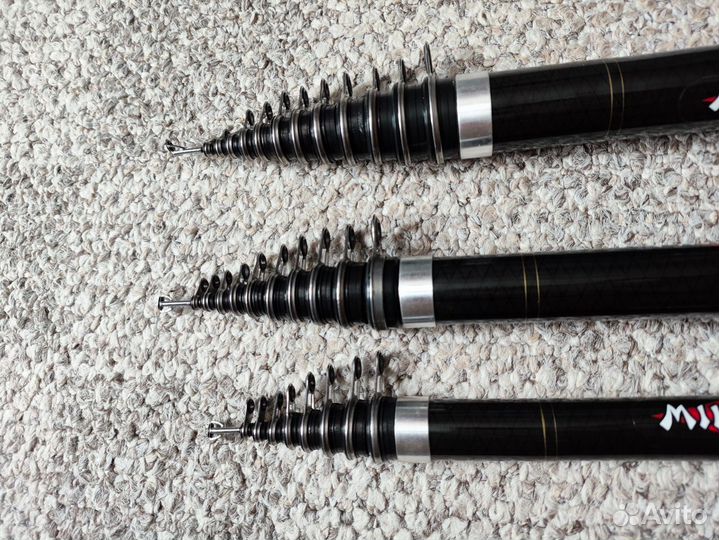 Удочка, Mikado, Shimano