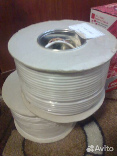 Кабель 1х4 Витая пара на катушке 100 метров 1 шт