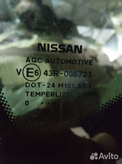 Крыша с панорамой Nissan Qashqai J10 рест