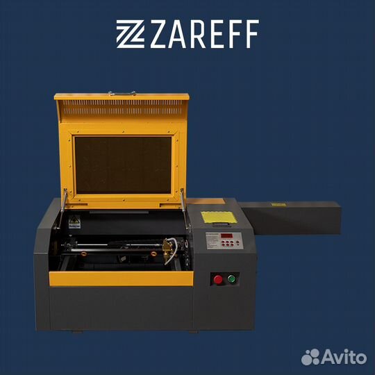 Лазерный станок Zareff M2 400х400мм 40x40 60W