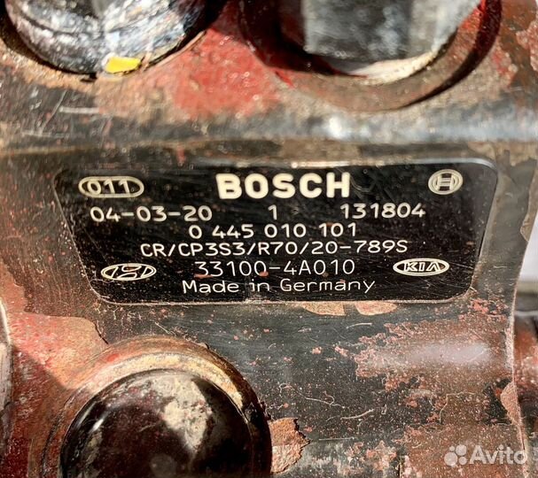 Тнвд Hyundai Starex, Porter, Kia Sorento двс D4CB