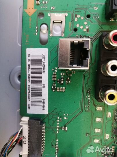 Телевизор Samsung UE50TU8000U на запчасти