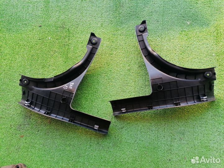 Накладка порога для Hyundai Solaris 2010-2017