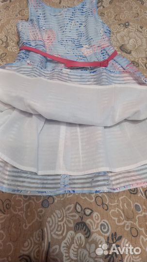 Платье нарядное для девочки р 110