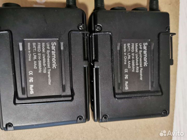 Радиосистема для записи звука с петличного микрофо