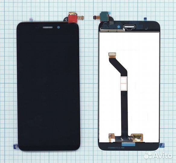 Дисплей для Huawei Honor 6C Pro Черный