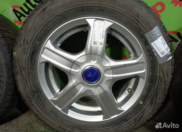 Диски литые varelo R14 4*100 ET40 5J цо:75