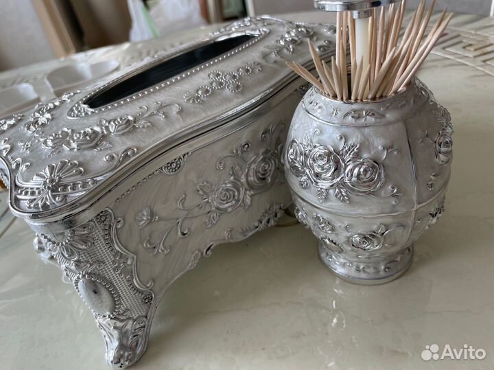 Коробка для салфеток и зубачситок