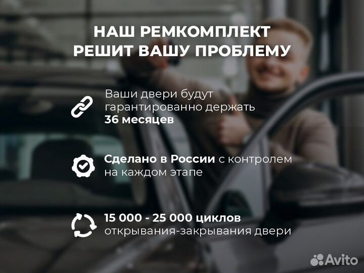 Ремкомплект ограничителей дверей Honda CR-V