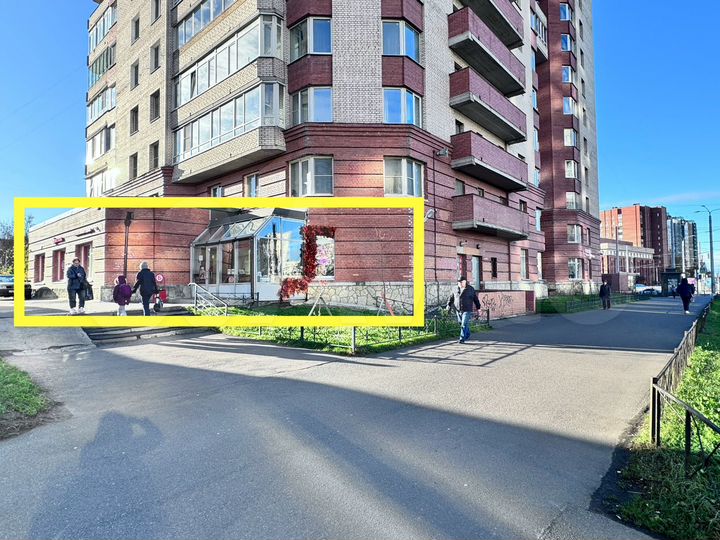 Торговая площадь с арендаторами, 265 м²