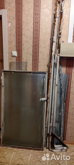 Металлическая балконная рама