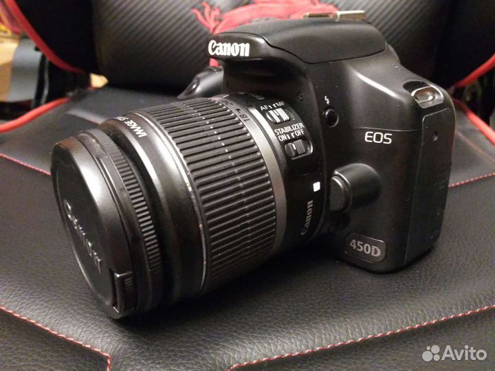 Зеркальный фотоаппарат Canon 450d Kit