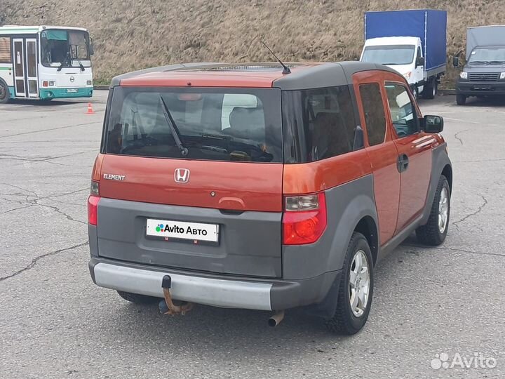 Honda Element 2.4 AT, 2003, 230 000 км