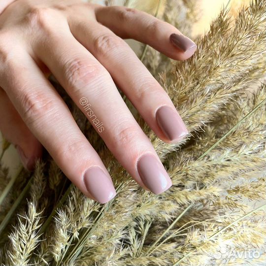 Маникюр с покрытием гель-лаком