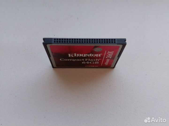 Карта памяти compact flash Kingston 64GB 266x