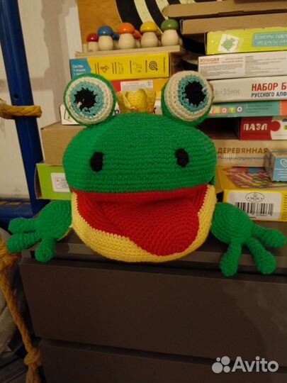 Лягушка логоигрушка