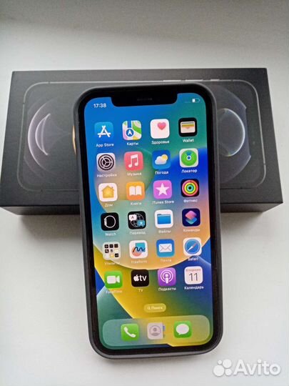 iPhone 12 pro 256gb graphite рст