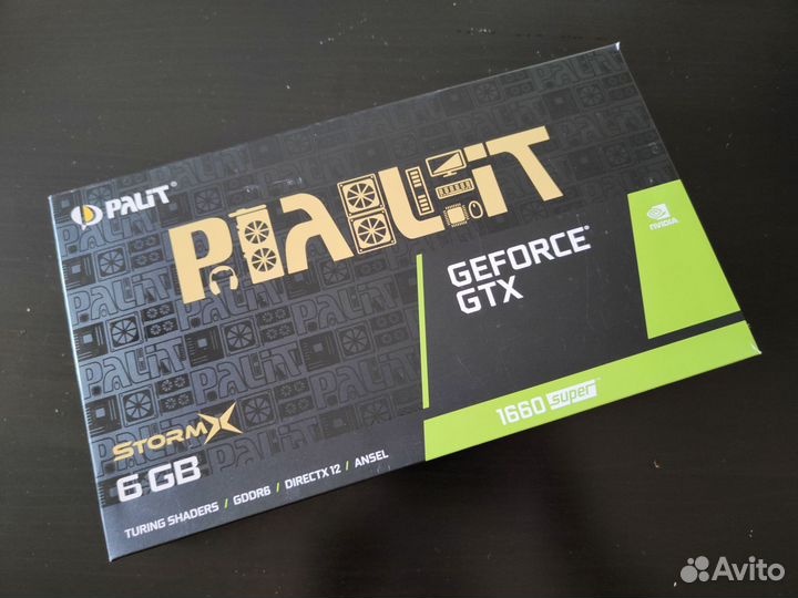 Видеокарта Palit gtx 1660 super stormX