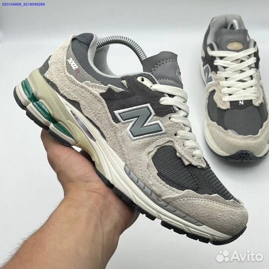 Кроссовки New Balance 2002R Grey (Арт.43177)