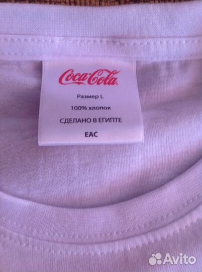 Футболка coca cola