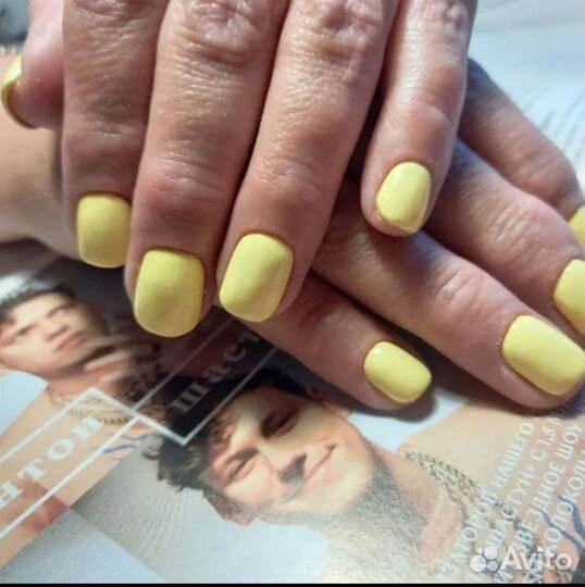 Маникюр гель лак