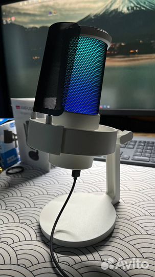 Микрофон Fifine Ampligame A8 с кронштейном