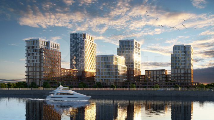 3-к. квартира, 92 м², 1/20 эт.