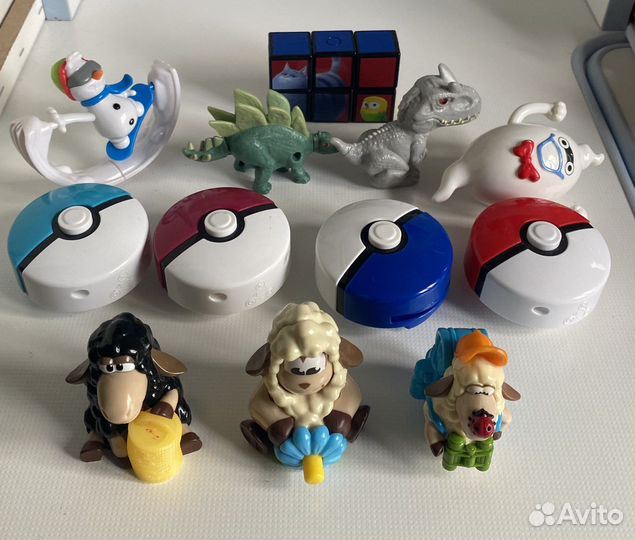 Миньоны из макдональдса, киндеры