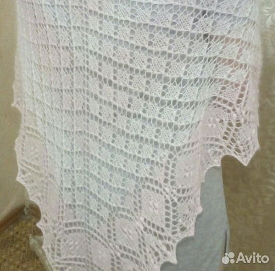 Шаль ручная работа