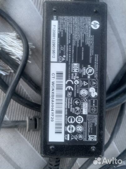 Блок питания для ноутбука hp 19.5v 3.33а