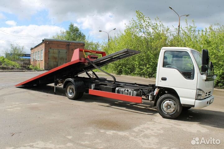 Гидравлическая сдвижная эвакуаторная платформа