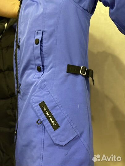 Папрка, пуховик для девочки, детский Canada Goose