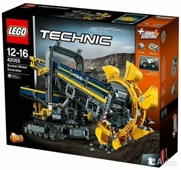 Lego technic 42055, 42028 и другие