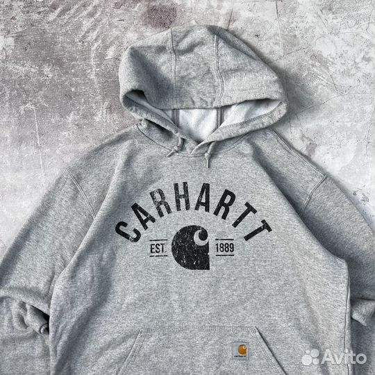 Худи Carhartt Big Logo Оригинал (Dickies Stussy)