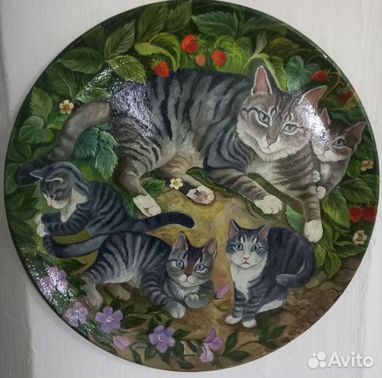 Тарелка декоративная, настенная