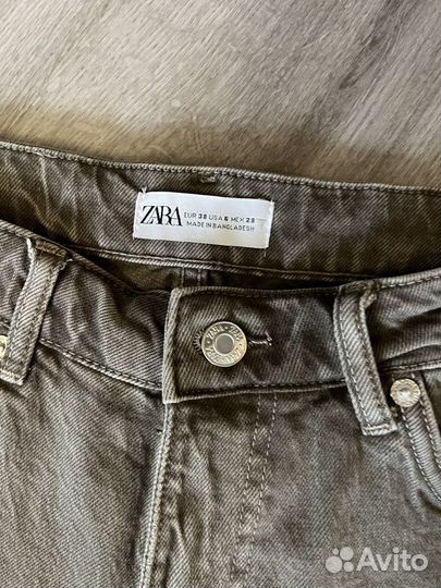 Джинсы zara 38