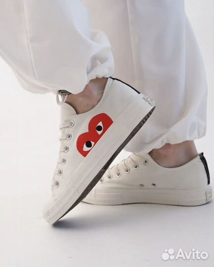 Кеды converse play come de garcons 36-40