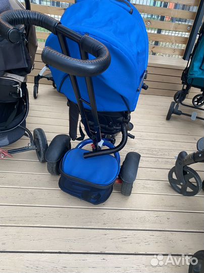 3в1 детский трехколёсный велосипед