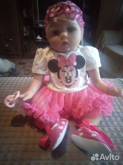 Кукла Реборн девочка 55см