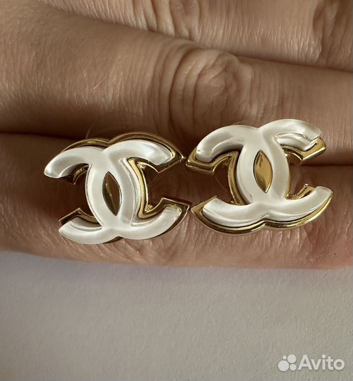 Chanel серьги оригинал