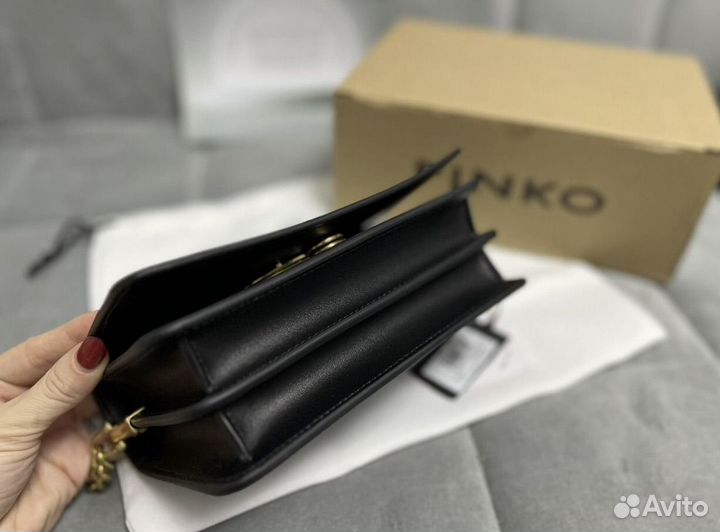 Сумка pinko натуральная кожа