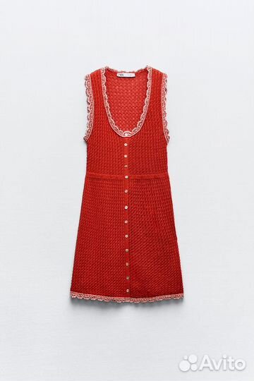 Трикотажное платье Zara