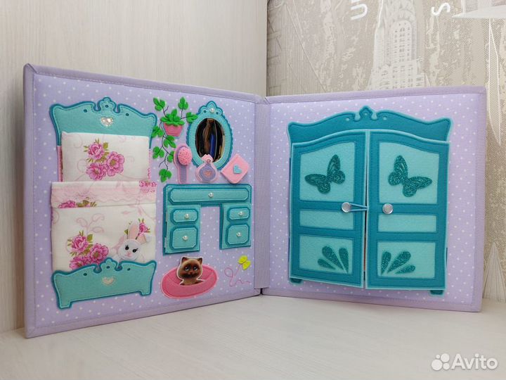 Развивающая книжка - домик 3