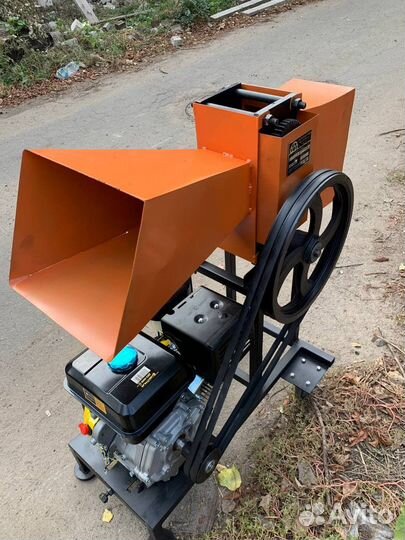 Дробилка веток 80 мм в сборе Садовый измельчитель