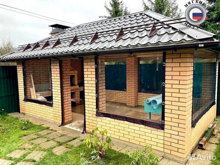 Мягкие окна из пленки пвх Корея